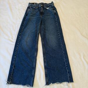 American Eagle Outfitters Dark Blue Flare Jeans